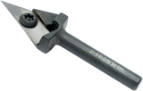 Torquata 45 Degree Carbide Insert V-Groove Router Bit 1/4in Shank