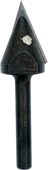 Torquata 45 Degree Carbide Insert V-Groove Router Bit 1/4in Shank