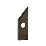 Torquata 45 Degree Carbide Insert V-Groove Router Bit & Replacement Cutters 1/4in Shank