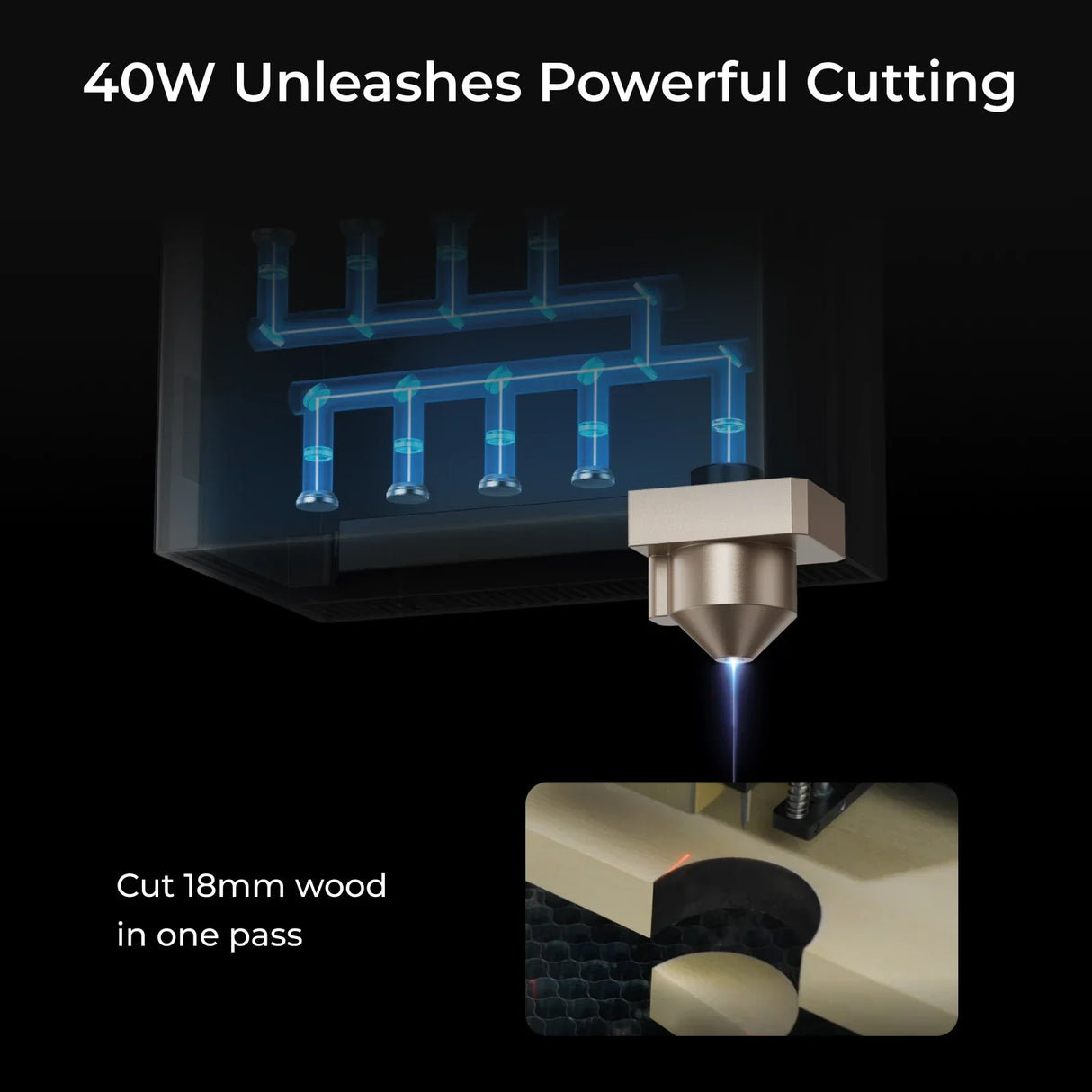 xTool S1 Laser Cutter and Engraver 40W