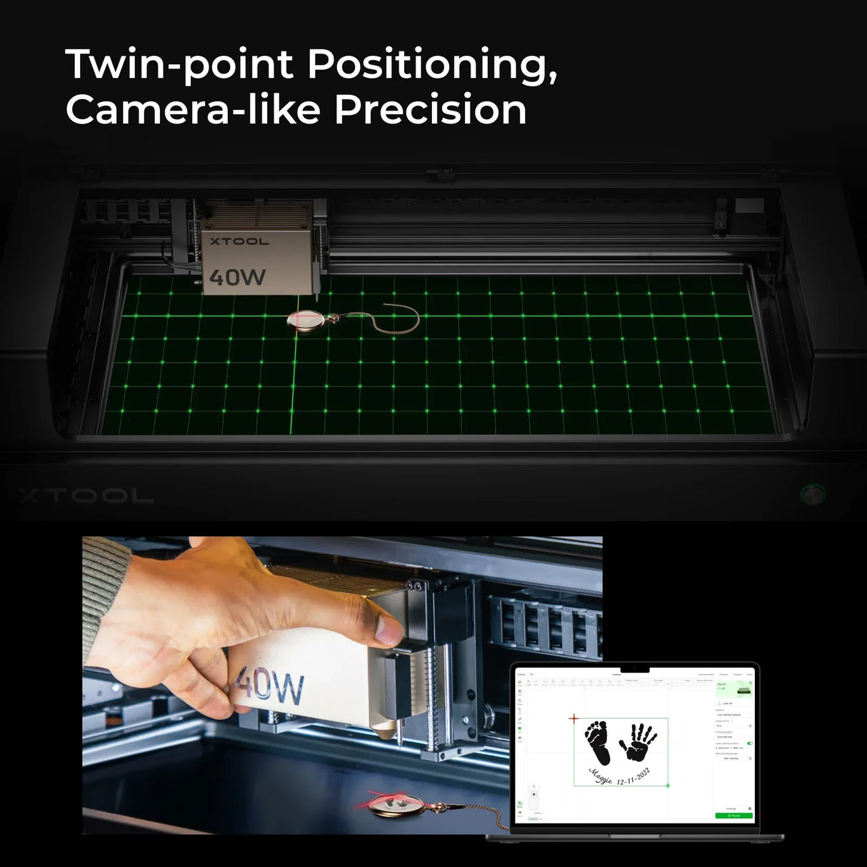 xTool S1 Laser Cutter and Engraver 40W