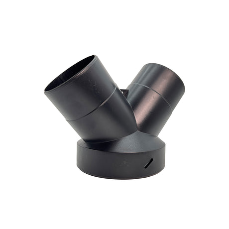 Sherwood Dust Extraction Y-Connector Fitting 5in to 4in Twin Outlet Reducer
