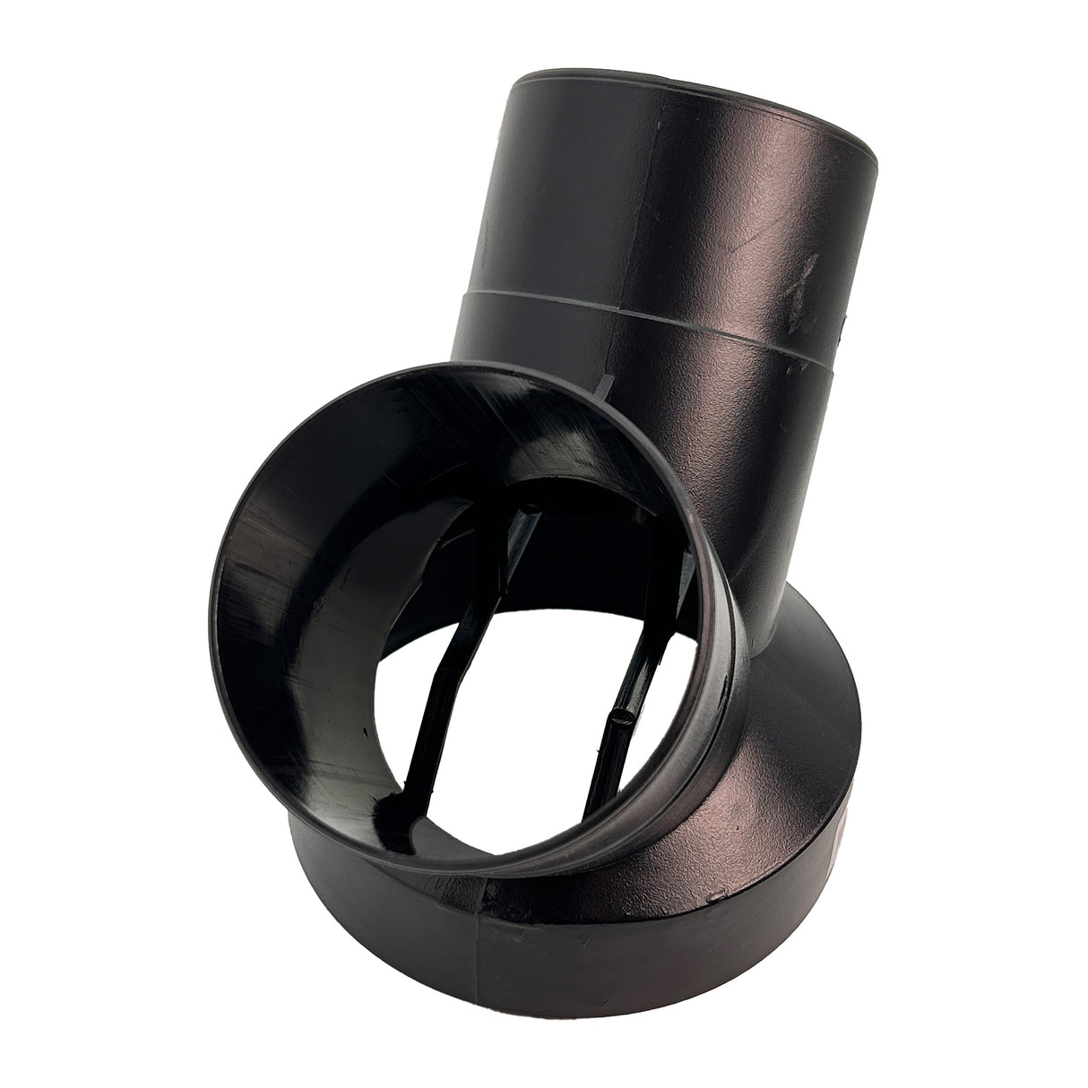 Sherwood Dust Extraction Y-Connector Fitting 5in to 4in Twin Outlet Reducer