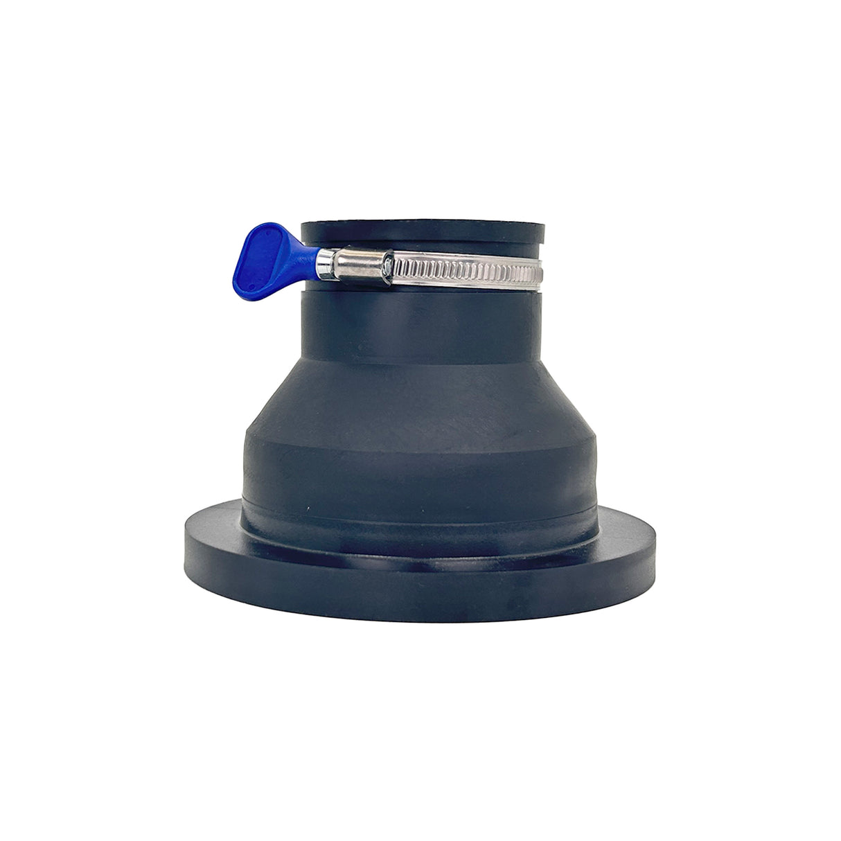 Sherwood Dust Extraction 4in Female Quick Connection Magnetic Coupling with 2 1/2in Flexible Cuff