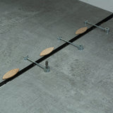Trend ZIPBOLT Compact Laminate Worktop Connector Kit suits 12-15mm Material Thickness