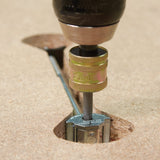 Trend ZIPBOLT Compact Laminate Worktop Connector Kit suits 26-40mm Material Thickness