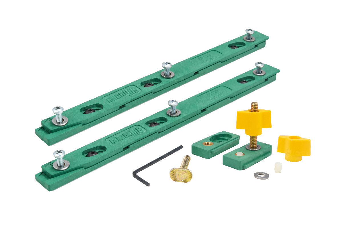MicroJig ZeroPlay Mitre Bars & Mitre Stops Double Kit