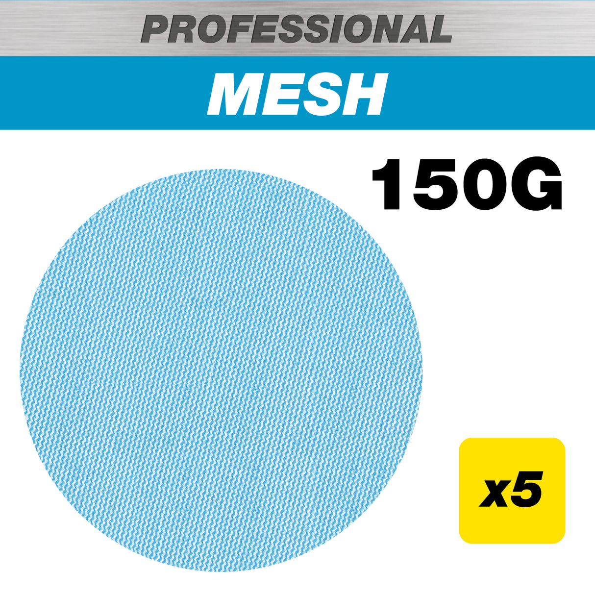 Trend Pro Mesh Random Orbital Sanding Discs 125mm Pack of 5