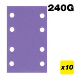 Trend Sanding Pads 80 x 133mm Pack of 10