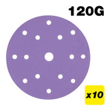 Trend Random Orbital Sanding Discs 150mm Pack of 10