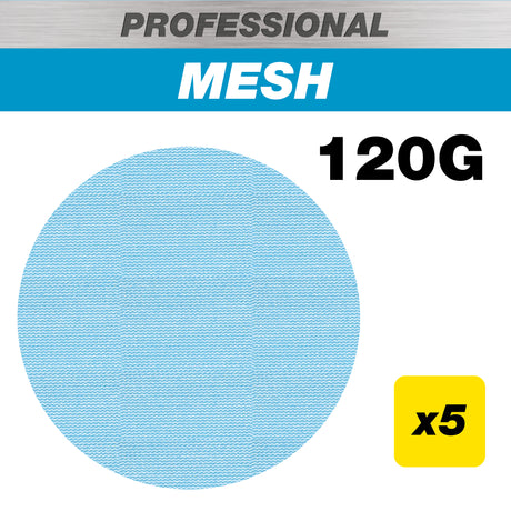 Trend Pro Mesh Random Orbital Sanding Discs 150mm Pack of 5