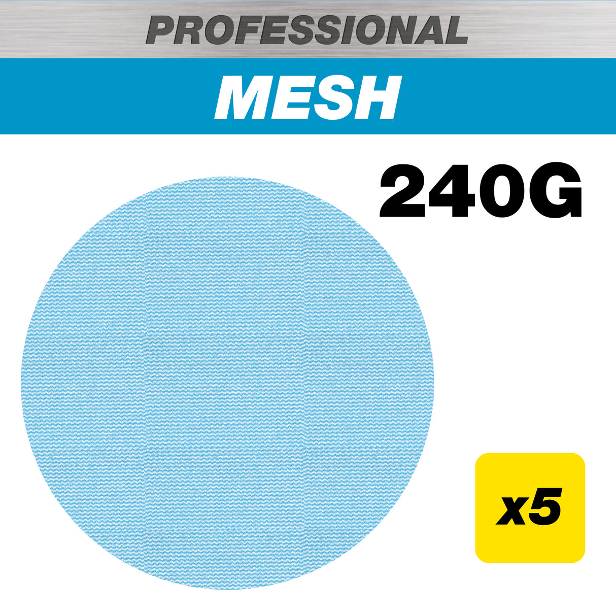 Trend Pro Mesh Random Orbital Sanding Discs 150mm Pack of 5