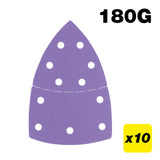 Trend 11-Hole Detail Sanding Pads 100 x 150mm Pack of 10