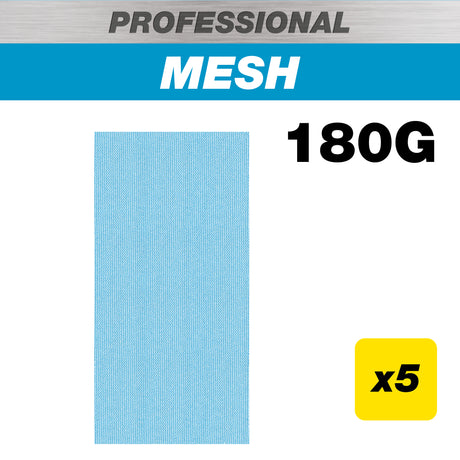 Trend Pro Mesh Half Sheet Sanding Pads 115 x 230mm Pack of 5