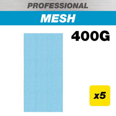 Trend Pro Mesh Half Sheet Sanding Pads 115 x 230mm Pack of 5