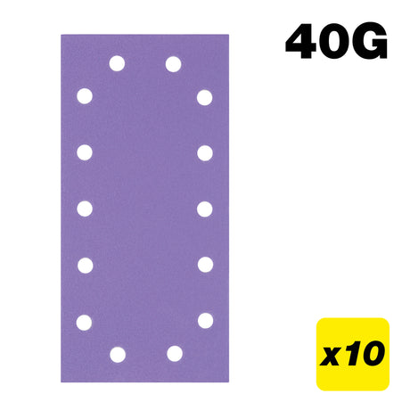 Trend Half Sheet Sanding Pads 115 x 230mm Pack of 10