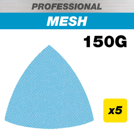 Trend Pro Mesh Delta Sanding Pads 93 x 93mm Pack of 5