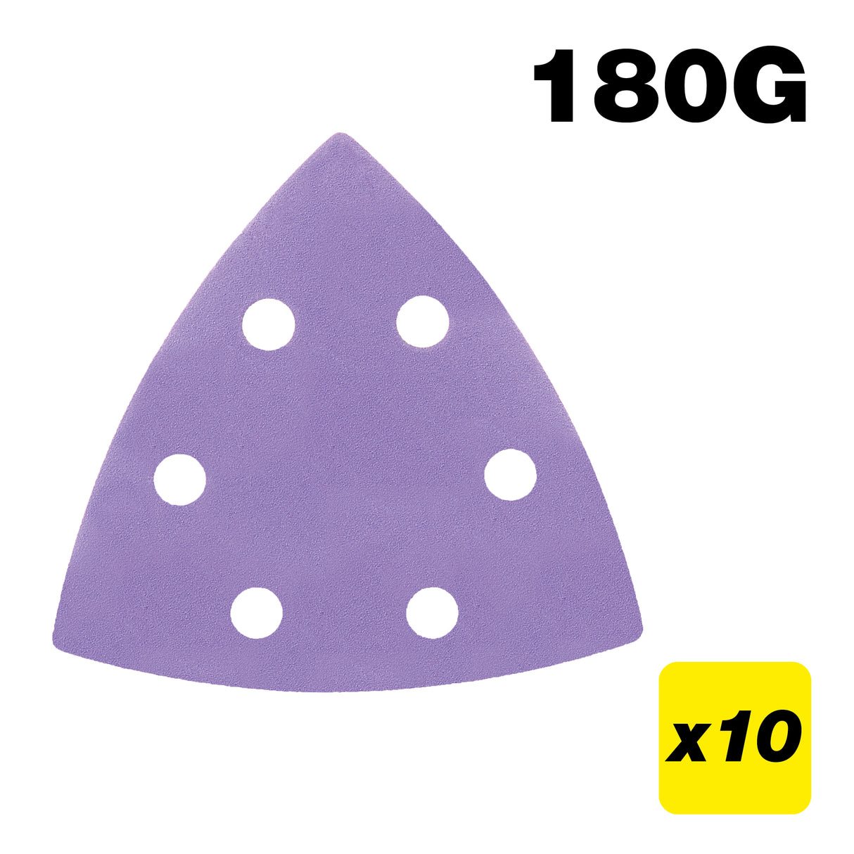 Trend Delta Sanding Pads 93 x 93mm Pack of 10