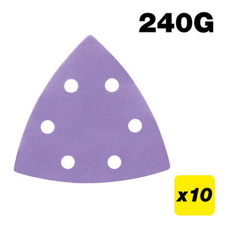 Trend Delta Sanding Pads 93 x 93mm Pack of 10