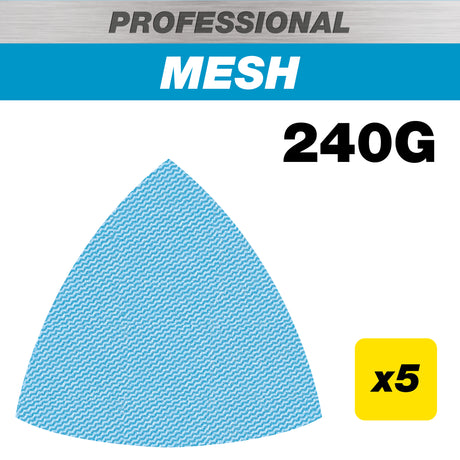 Trend Pro Mesh Delta Sanding Pads 93 x 93mm Pack of 5