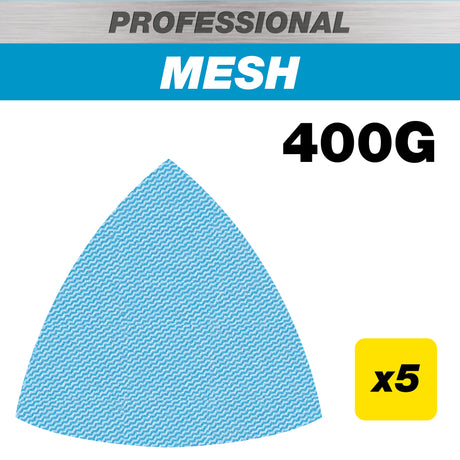 Trend Pro Mesh Delta Sanding Pads 93 x 93mm Pack of 5