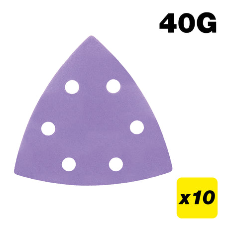Trend Delta Sanding Pads 93 x 93mm Pack of 10