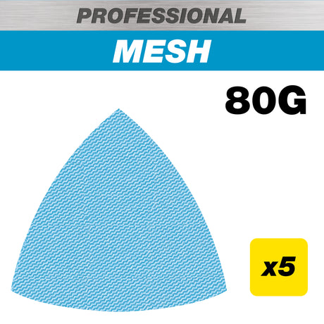 Trend Pro Mesh Delta Sanding Pads 93 x 93mm Pack of 5