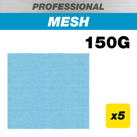 Trend Pro Mesh Quarter Sheet Sanding Pads 115 x 107mm Pack of 5