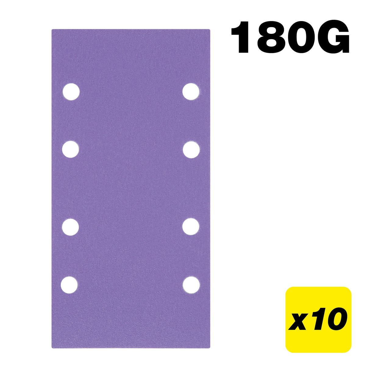 Trend Third Sheet Sanding Pads 93 x 185mm Pack of 10
