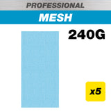 Trend Pro Mesh Third Sheet Sanding Pads 93 x 185mm Pack of 5