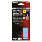 Trend Pro Mesh Third Sheet Sanding Pads 93 x 185mm Pack of 5