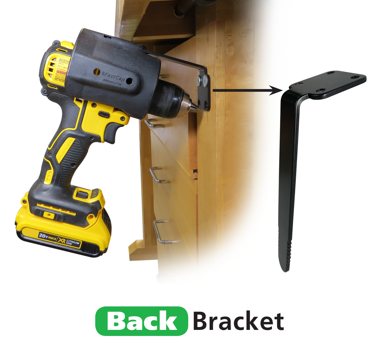 FastCap Screw Gun Holder Starter Kit for Power Hand Tool Mounting