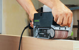 Festool Rubin Abrasive Belt 533x75mm Pack of 10 in use on Festool BS 75 Belt Sander