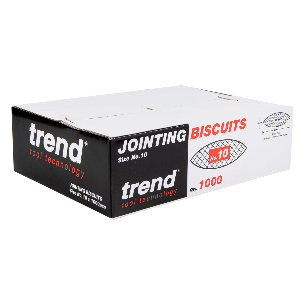 Trend No. 10 Size Jointing Biscuits