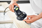 Festool DTS 400 REQ Sander in action, providing efficient sanding results with precision and ease