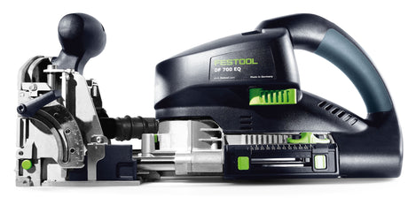 Festool DF 700 DOMINO Joining Machine in Systainer, showcasing smooth and accurate woodwork with unique pendulum routing