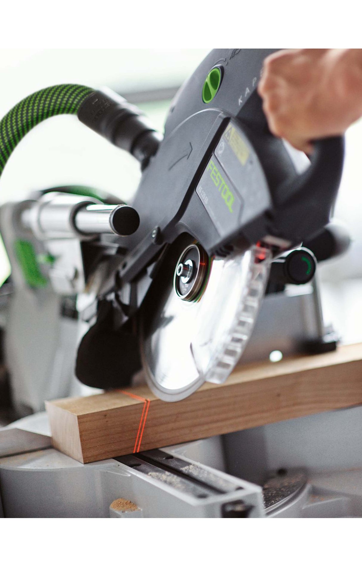 Festool KS 120R KAPEX 260mm Slide Compound Mitre Saw Set