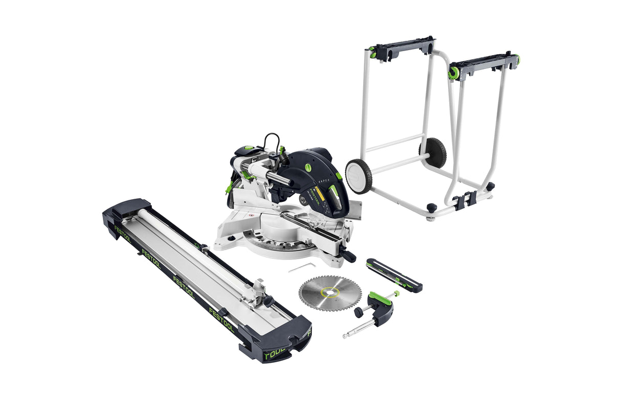 Festool KS 120R KAPEX 260mm Slide Compound Mitre Saw Set