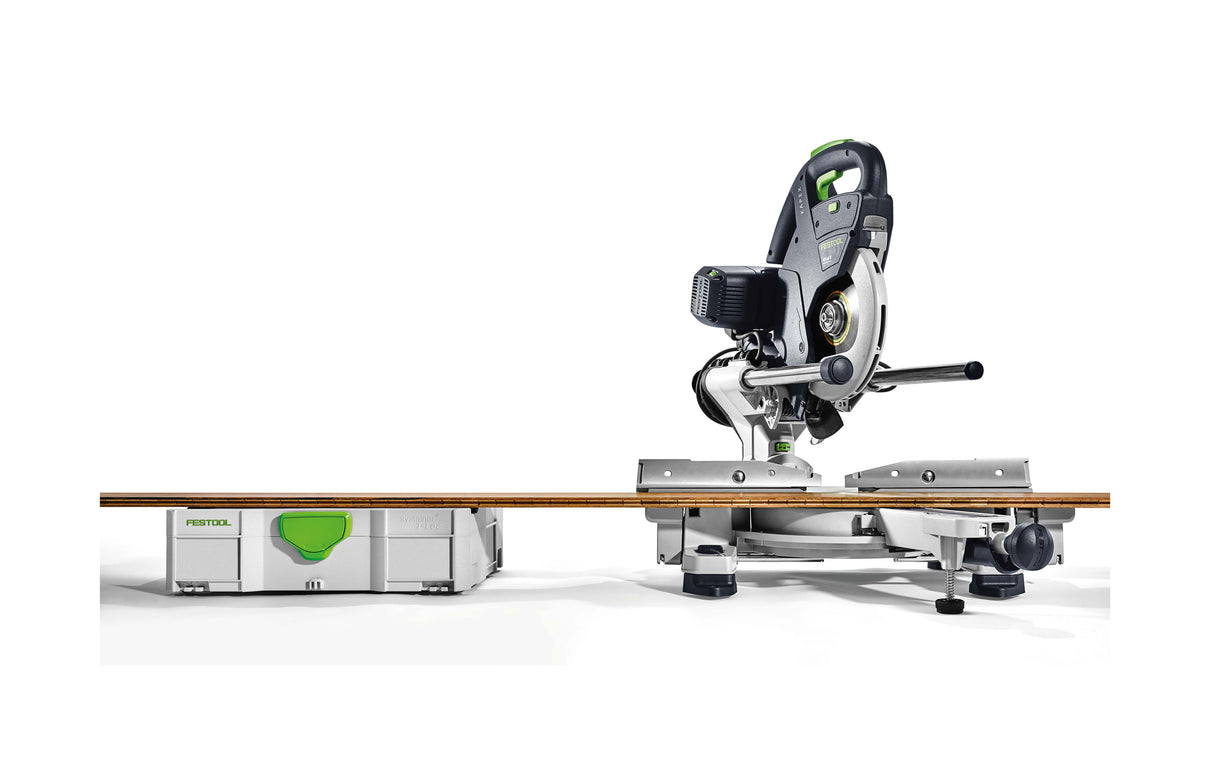 Festool KS 60 KAPEX 216mm Slide Compound Mitre Saw with LED Spotlight Set