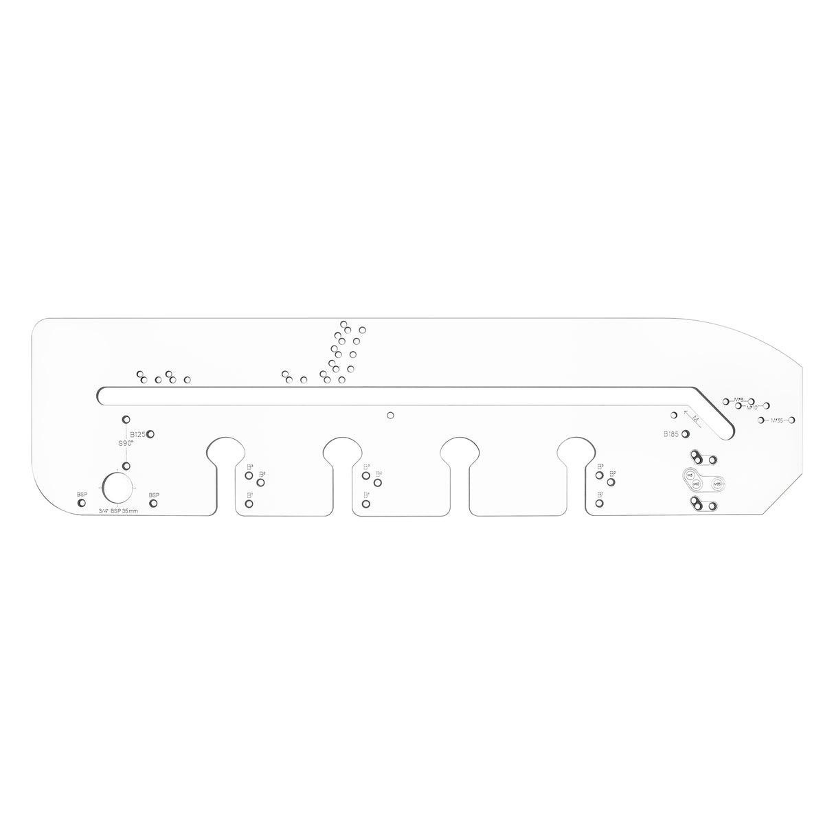 Trend 950mm Professional Kitchen Worktop Router Jig