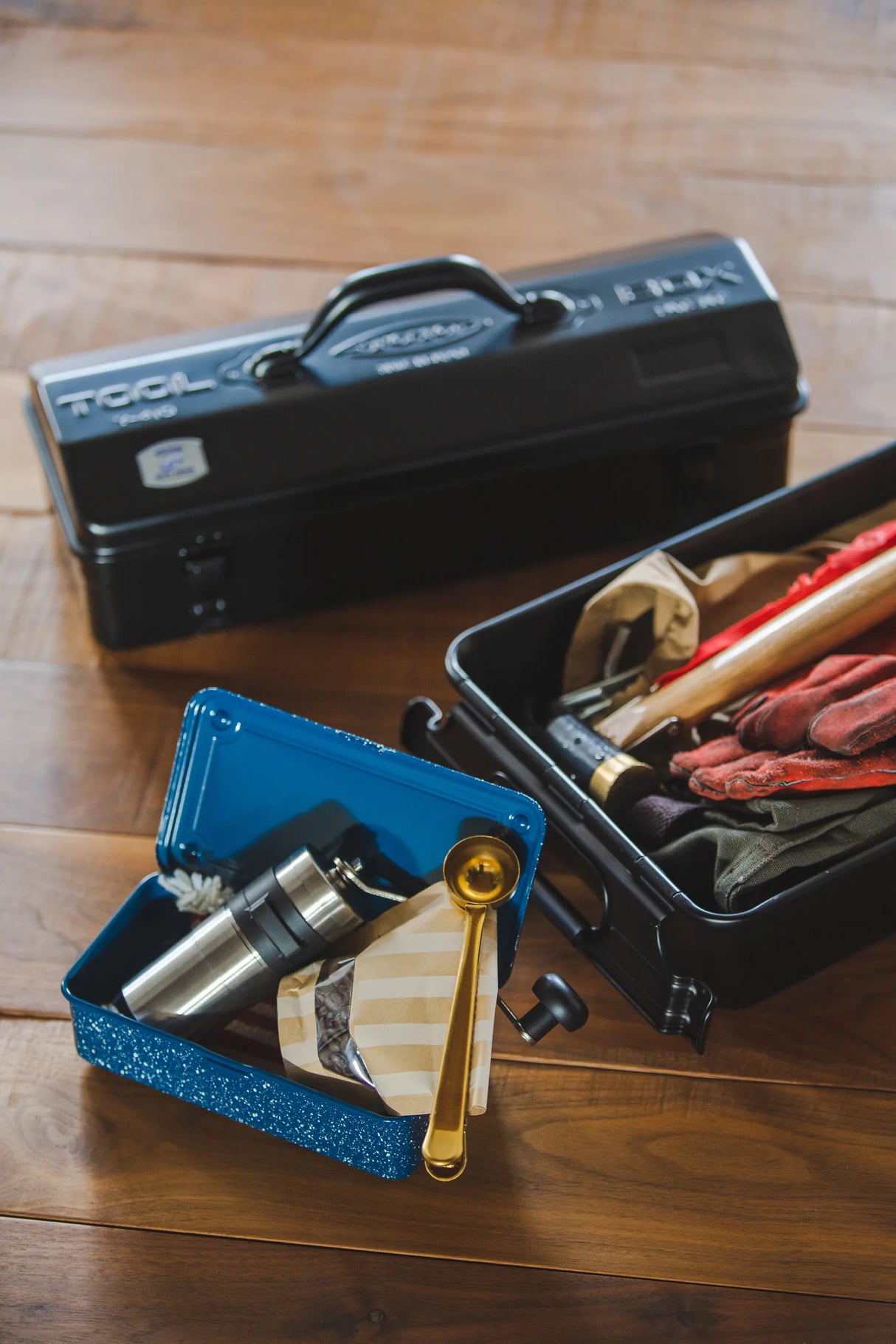 Toyo Steel 41cm Long Camber-Top Toolbox