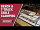 Milescraft Pack of 2 CamStopXL Extra Long T-Track Stops