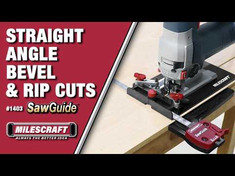 Milescraft SawGuide for Circular Saws & Jig Saws 410mm Long Guide Bar