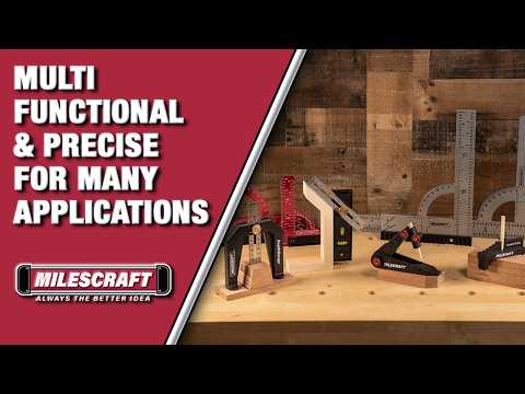 Milescraft MC-Square300 Carpenter's Square 300mm with Angle Finder Metric