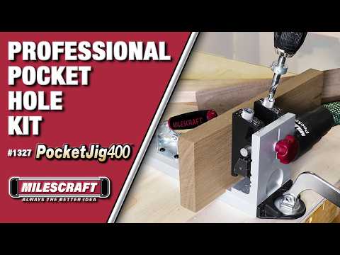 Milescraft PocketJig400 Adjustable Heavy Duty Pocket Hole System
