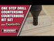 Milescraft Counter BIt Set of Four Countersink Counterbore Drill Bits