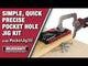 Milescraft PocketJig200 Set with Clamp & Pocket Hole Screws
