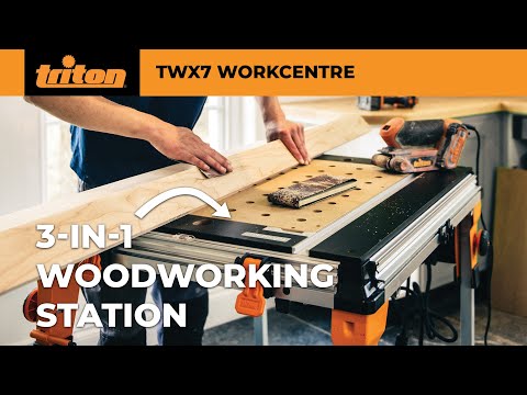 Triton TWX7CSRTKIT Workcentre & Contractor Saw Module + Router Table Module Kit
