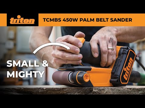 Triton TCMBS 450W Palm Belt Sander 64mm