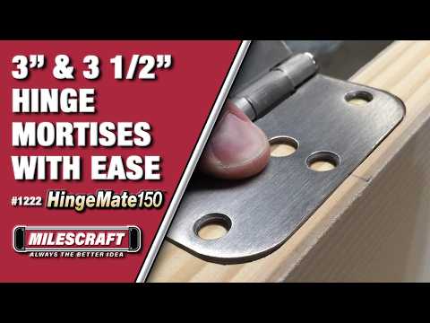 Milescraft HingeMate 150 Hinge Morticing Router Jig Set